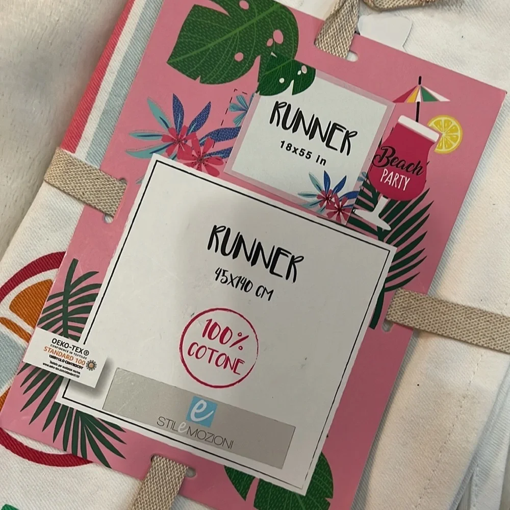 ** LAST CHANCE **New Beach Party table runner